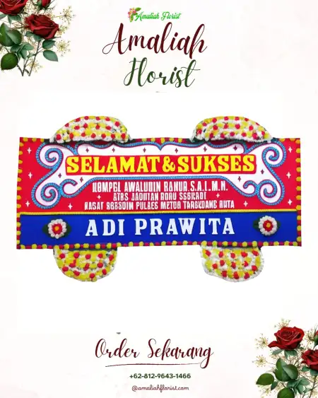 Papan Bunga Ucapan Selamat Cileunca